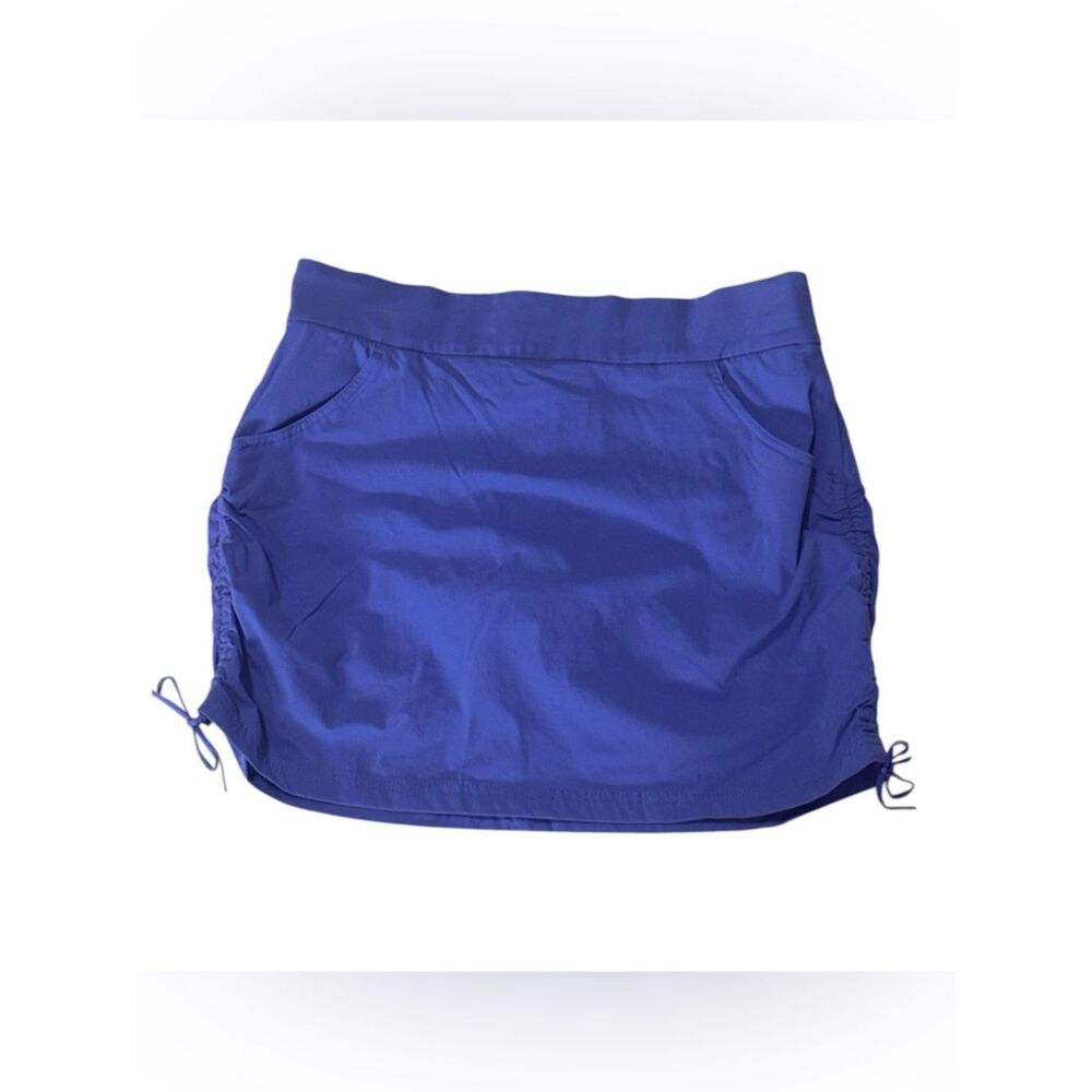 Columbia Purple Athletic Skort with Side Drawstring, tennis, pickleball, Large